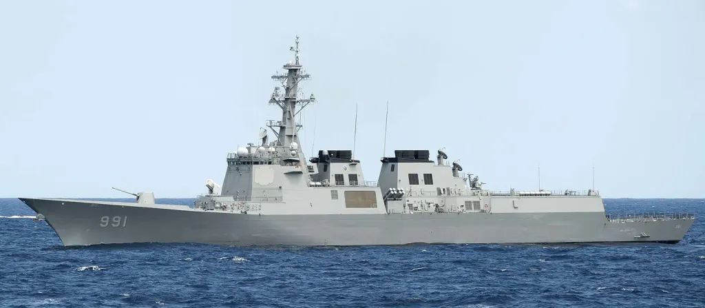 The Sejong the Great-class destroyer, a South Korean warship.