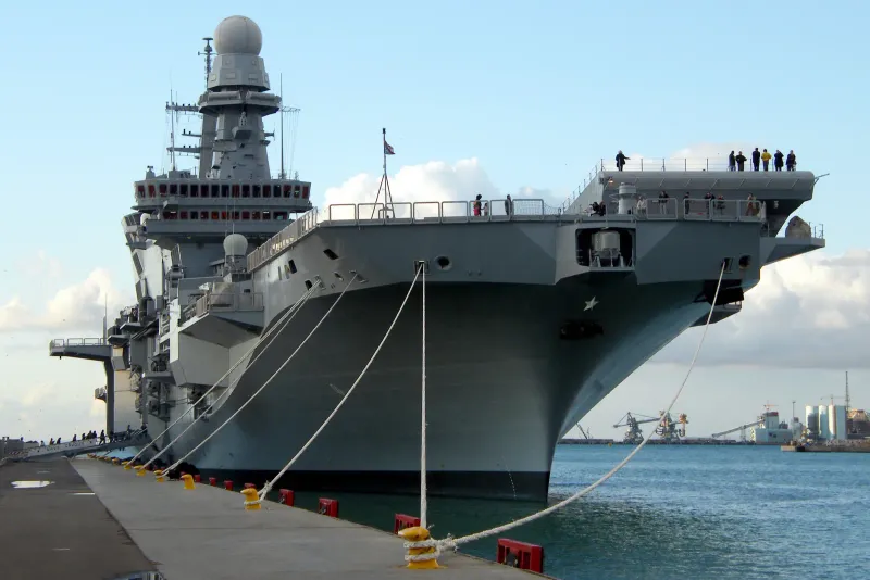 Fincantieri Cavour, view 1