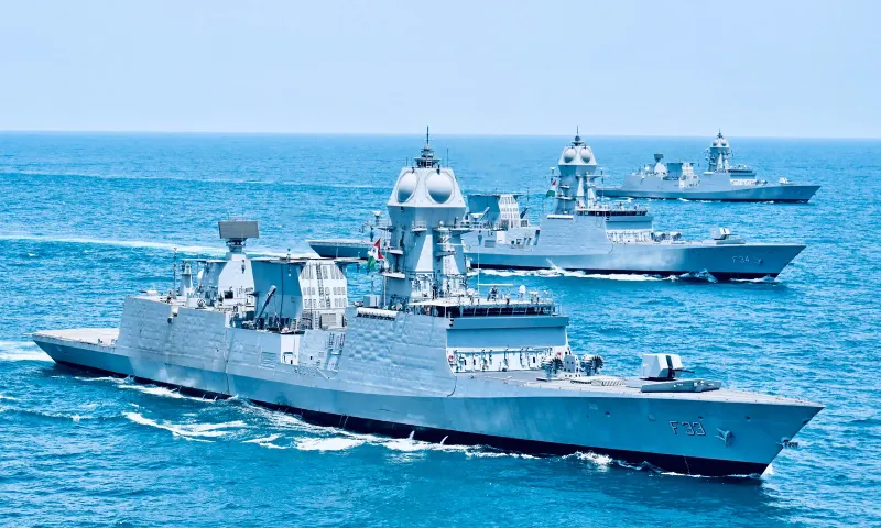 Mazagon Dock Shipbuilders Limited Nilgiri class, view 1