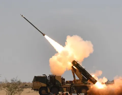 Defence Research and Development Organisation Pinaka