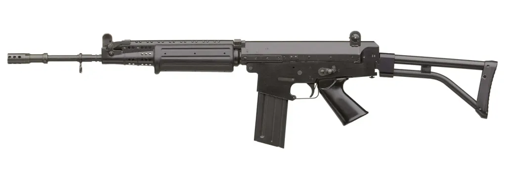 The FNC, a Belgian rifle.