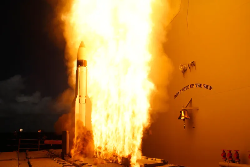 Raytheon (RTX) SM-3 Block IIA, view 1