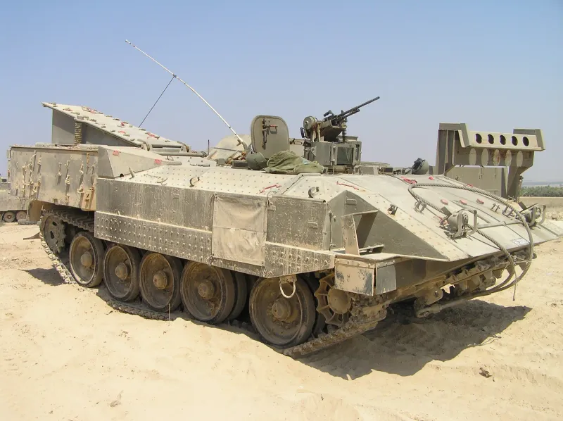 MANTAK (Merkava Tank Office) Achzarit, view 1