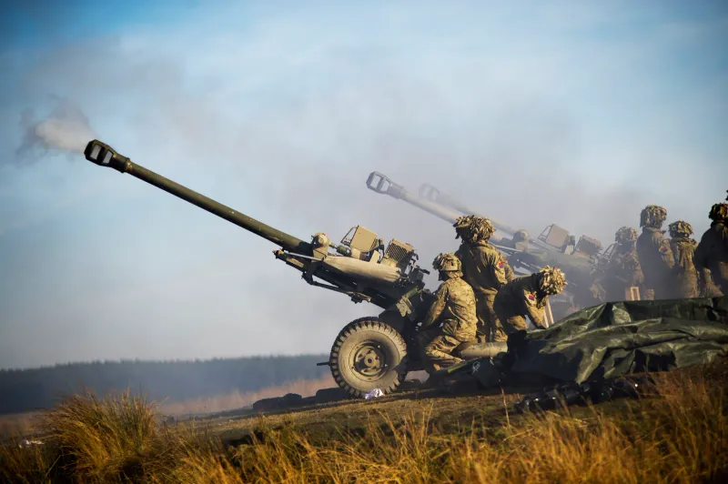 BAE Systems L118 Light Gun, view 1