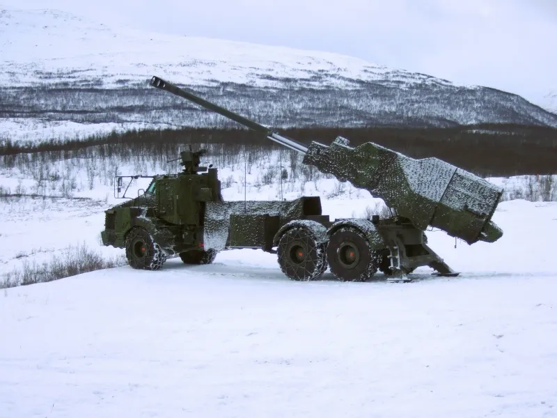 BAE Systems Archer Artillery System, view 1