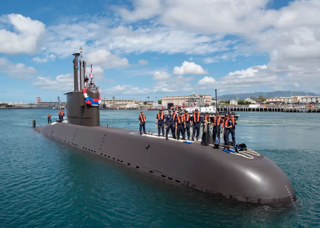 The Chang Bogo-class submarine, a South Korean submarine.