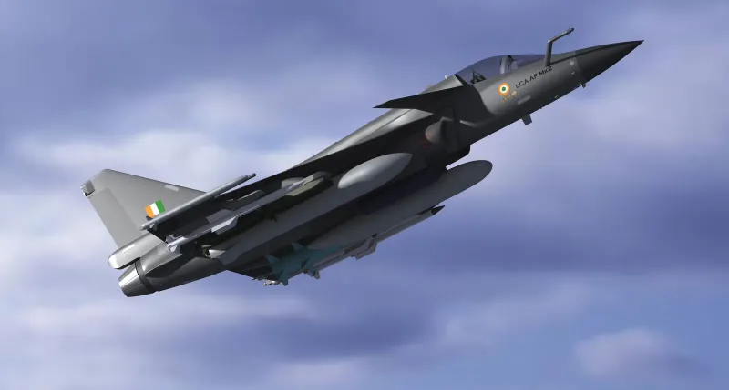 Hindustan Aeronautics Limited Tejas Mk2, view 1