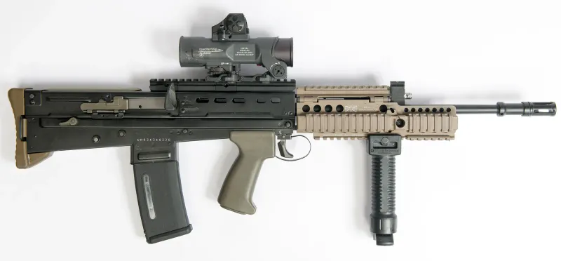 BAE Systems L85A3, view 1
